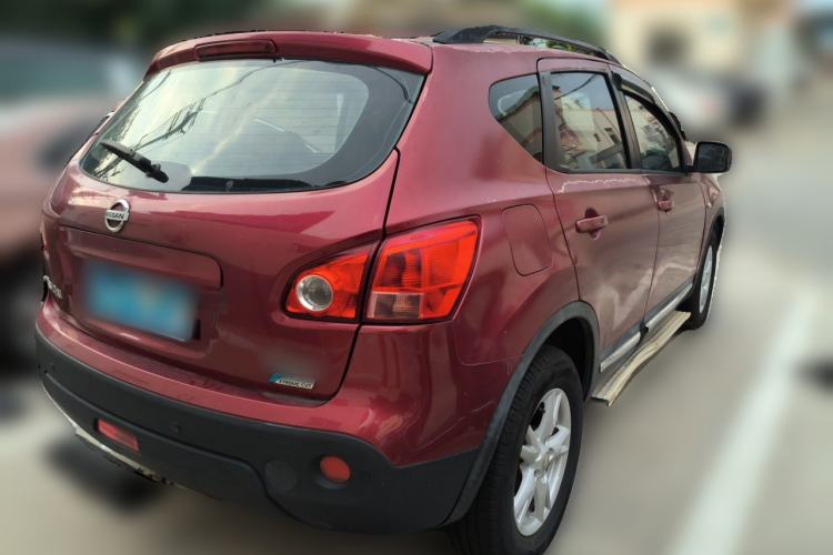 Used Nissan Qashqai 2012 2.0 XL Fire CVT 2WD Rear Right 45 Deg