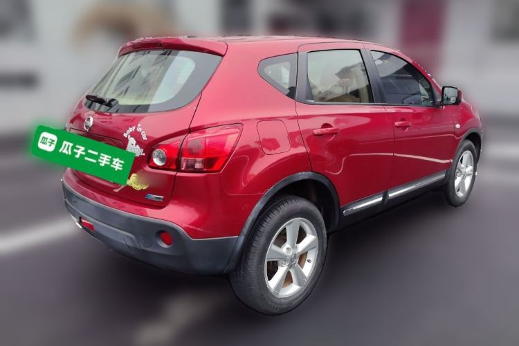 Used Nissan Qashqai 2012 2.0 XV LE CVT 2WD Rear Right 45 Deg