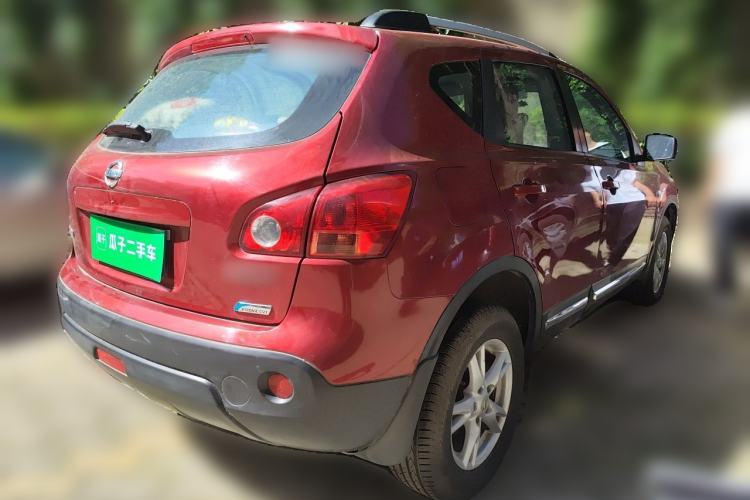 Used Nissan Qashqai 2012 2.0 XL Fire CVT 2WD Rear Right 45 Deg
