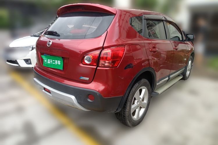 Used Nissan Qashqai 2012 2.0 XV LE CVT 2WD Rear Right 45 Deg