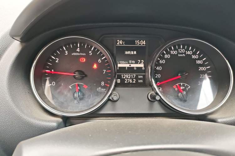 Used Nissan Qashqai 2012 2.0 XL Fire 6MT 2WD Odometer Close Up