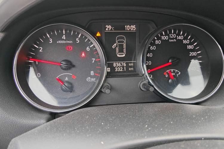 Used Nissan Qashqai 2012 2.0 XL Fire 6MT 2WD Odometer Close Up