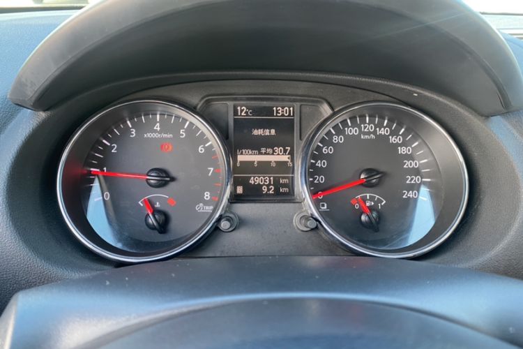 Used Nissan Qashqai 2012 2.0 XL Fire 6MT 2WD Odometer Close Up