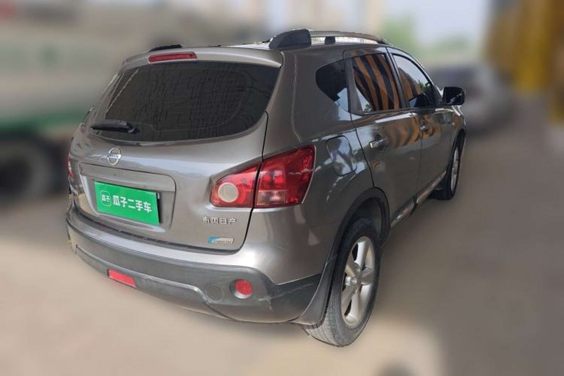 Used Nissan Qashqai 2012 2.0 XV LE CVT 2WD Rear Right 45 Deg