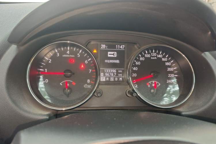 Used Nissan Qashqai 2012 2.0 XL Fire CVT 2WD Odometer Close Up