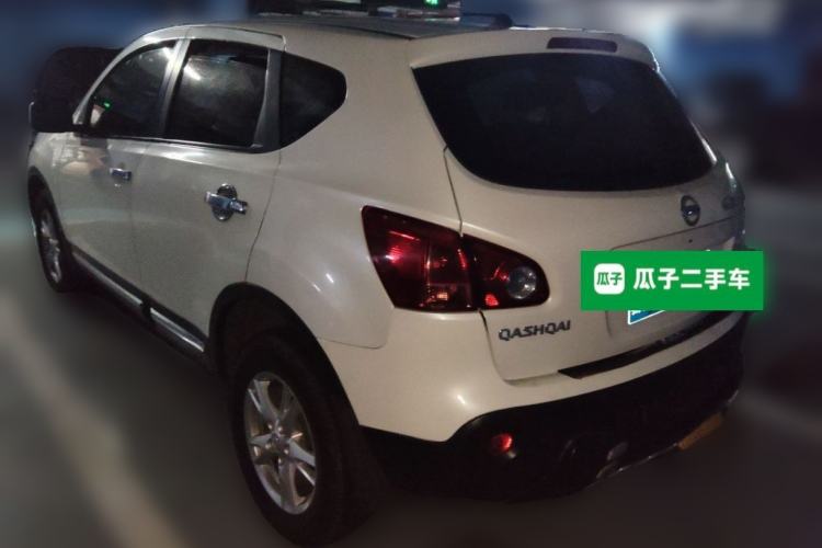Used Nissan Qashqai 2012 2.0 XL Fire CVT 2WD Rear Left 45 Deg