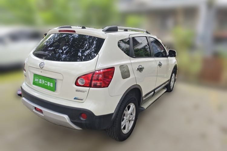 Used Nissan Qashqai 2012 2.0 XL Fire CVT 2WD Rear Right 45 Deg