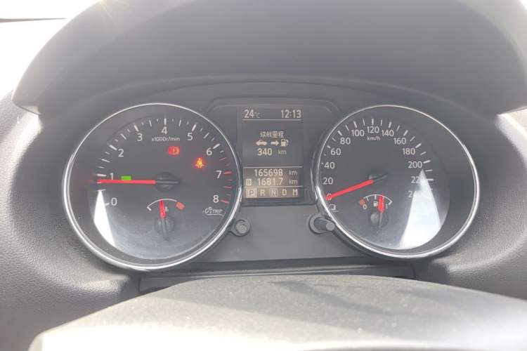 Used Nissan Qashqai 2012 2.0 XL Fire CVT 2WD Odometer Close Up