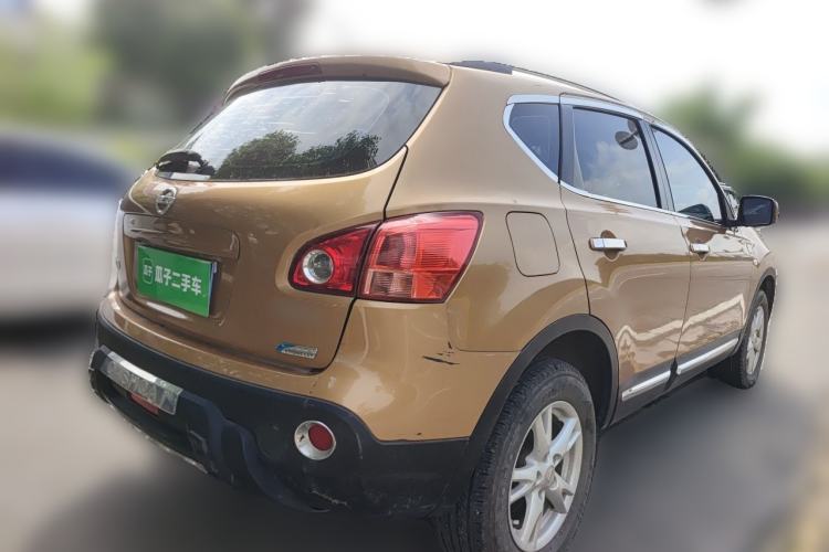 Used Nissan Qashqai 2012 2.0 XL Fire CVT 2WD Rear Right 45 Deg