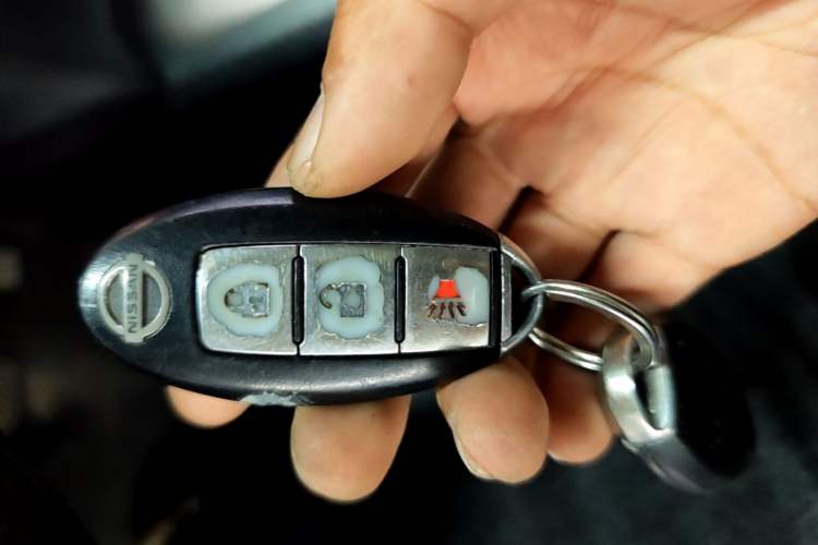 Used Nissan Qashqai 2015 2.0 XL Coolfire CVT 2WD Vehicle Key