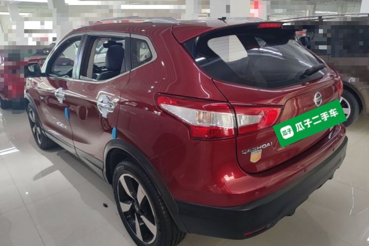 Used Nissan Qashqai 2016 2.0L CVT Deluxe Edition Rear Left 45 Deg