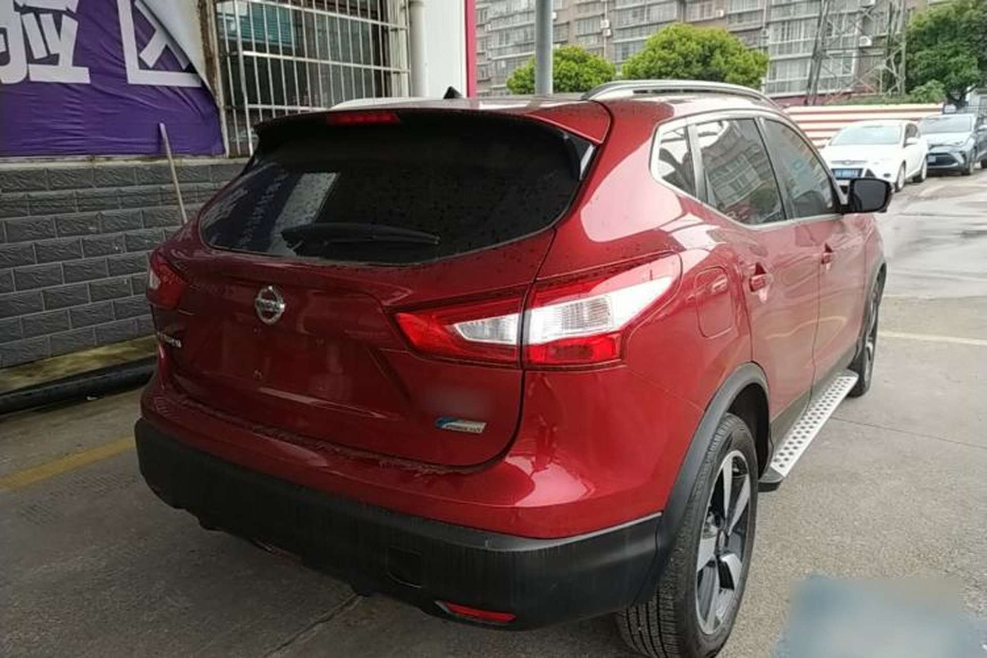 Used Nissan Qashqai 2016 2.0L CVT Luxury Edition Rear Right 45 Deg