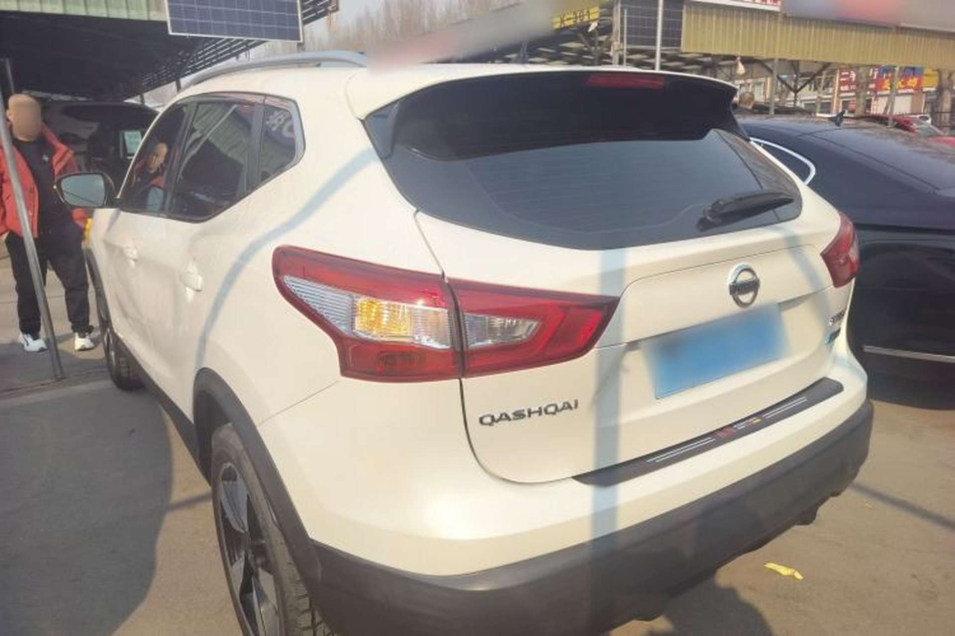 Used Nissan Qashqai 2016 2.0L CVT Luxury Edition Rear Left 45 Deg