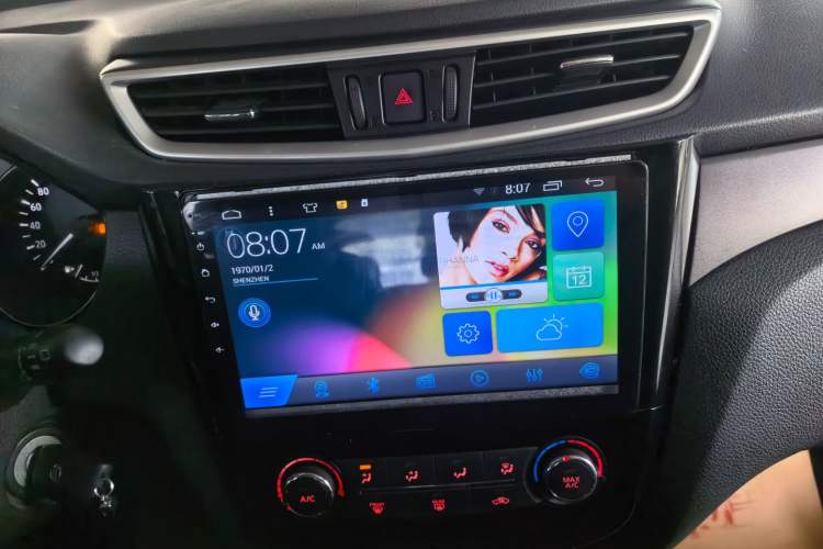 Used Nissan Qashqai 2016 1.2T CVT Fashion Edition Audio And AC Panel