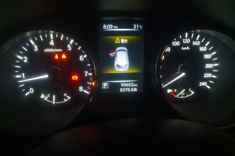 Used Nissan Qashqai 2017 2.0L CVT Flagship Edition China V Standard Instrument Cluster