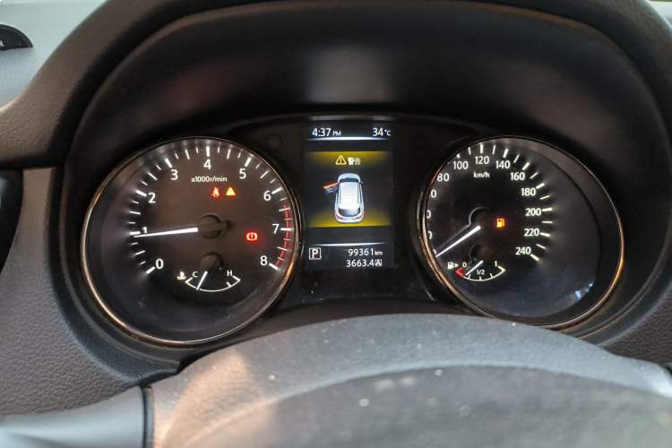 Used Nissan Qashqai 2017 2.0L CVT Smart Enjoyment Version China V Standard Instrument Cluster