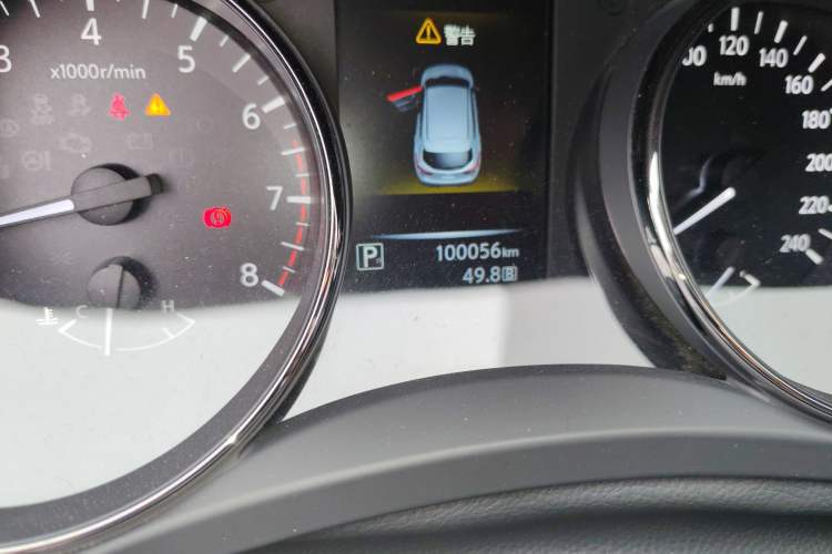 Used Nissan Qashqai 2017 2.0L CVT Smart Enjoyment Version China VI Standard Odometer Close Up