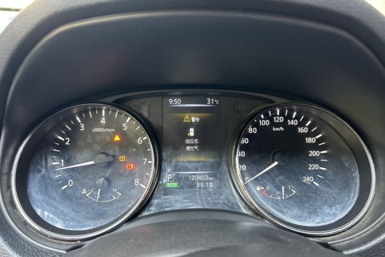 Used Nissan Qashqai 2017 2.0L CVT Luxury Edition China V Standard Odometer Close Up