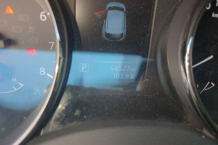 Used Nissan Qashqai 2017 2.0L CVT Luxury Edition China V Standard Odometer Close Up