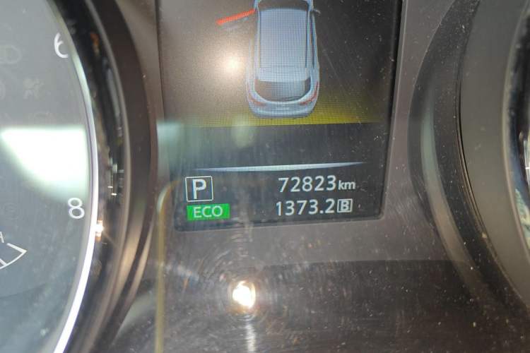 Used Nissan Qashqai 2017 2.0L CVT Smart Enjoyment Version China V Standard Odometer Close Up