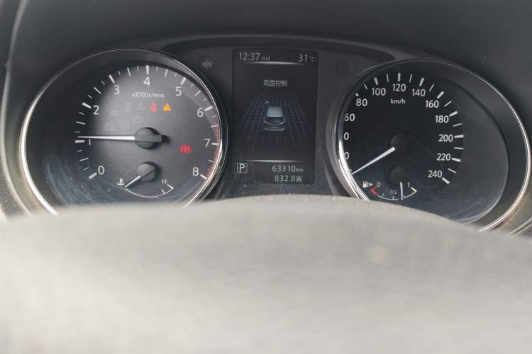 Used Nissan Qashqai 2017 2.0L CVT Smart Enjoyment Version China V Standard Odometer Close Up