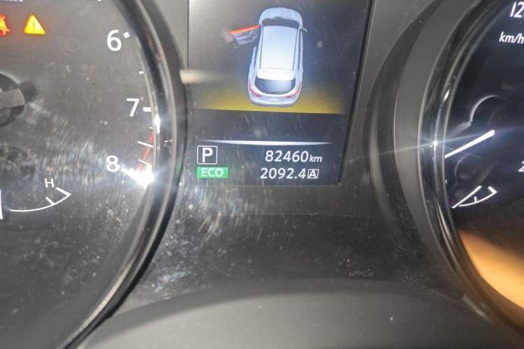 Used Nissan Qashqai 2017 2.0L CVT Smart Enjoyment Version China V Standard Odometer Close Up