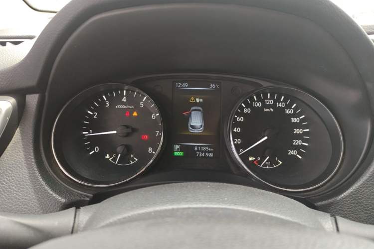 Used Nissan Qashqai 2017 2.0L CVT Smart Enjoyment Version China V Standard Instrument Cluster