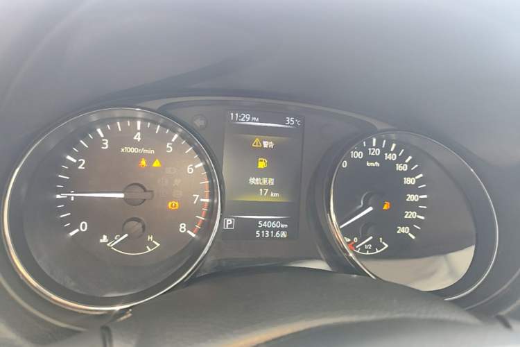 Used Nissan Qashqai 2017 2.0L CVT Smart Enjoyment Version China V Standard Instrument Cluster
