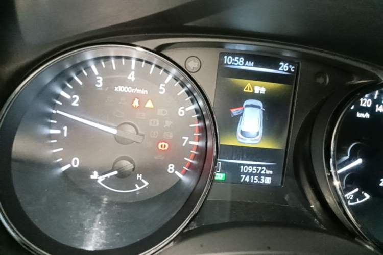 Used Nissan Qashqai 2017 2.0L CVT Smart Enjoyment Version China V Standard Instrument Cluster