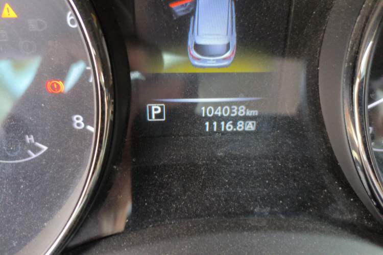 Used Nissan Qashqai 2017 2.0L CVT Luxury Edition China V Standard Odometer Close Up