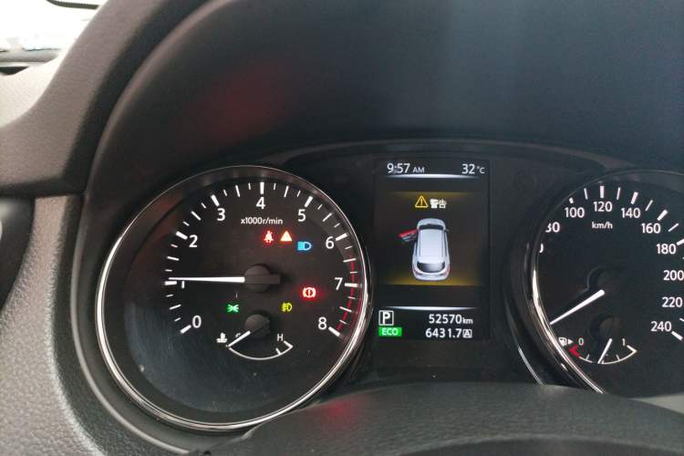 Used Nissan Qashqai 2017 2.0L CVT Smart Enjoyment Version China V Standard Instrument Cluster