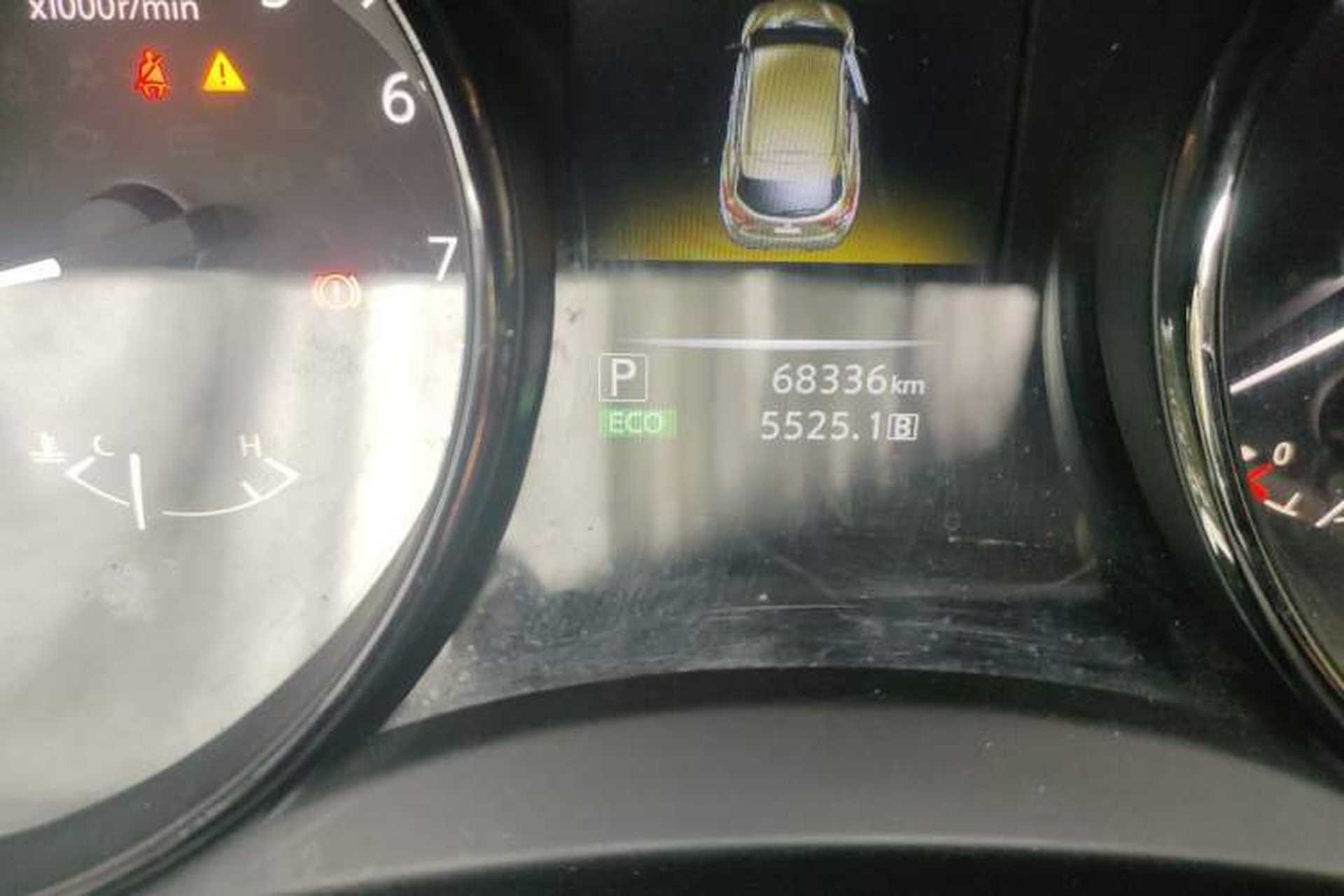 Used Nissan Qashqai 2017 2.0L CVT Elite Edition China V Standard Odometer Close Up