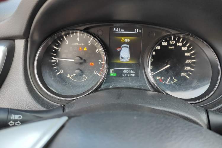 Used Nissan Qashqai 2017 2.0L CVT Smart Enjoyment Version China V Standard Odometer Close Up
