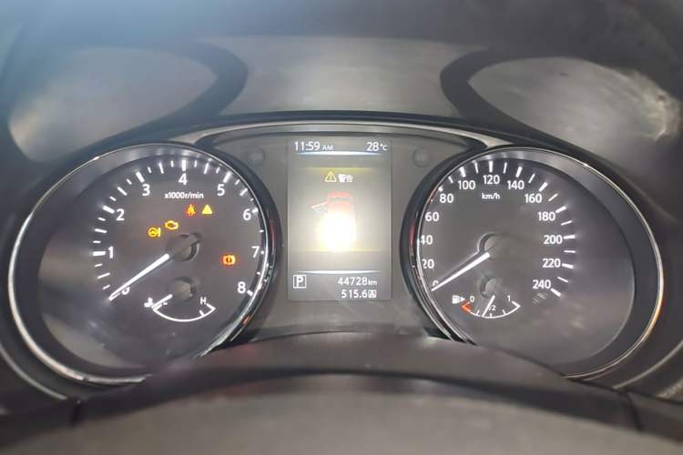 Used Nissan Qashqai 2017 2.0L CVT Smart Enjoyment Version China V Standard Instrument Cluster
