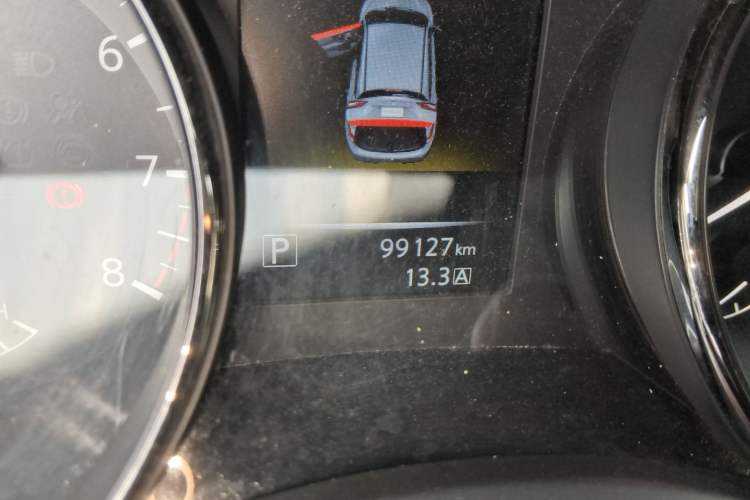 Used Nissan Qashqai 2017 2.0L CVT Smart Enjoyment Version China V Standard Odometer Close Up