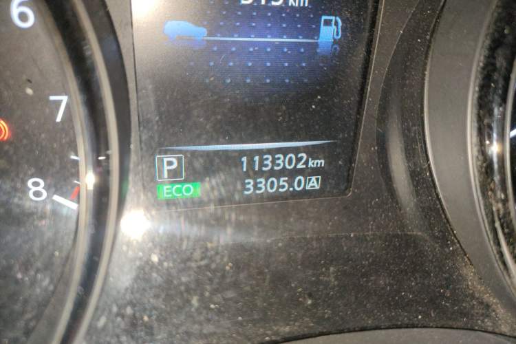 Used Nissan Qashqai 2017 2.0L CVT Luxury Edition China V Standard Odometer Close Up