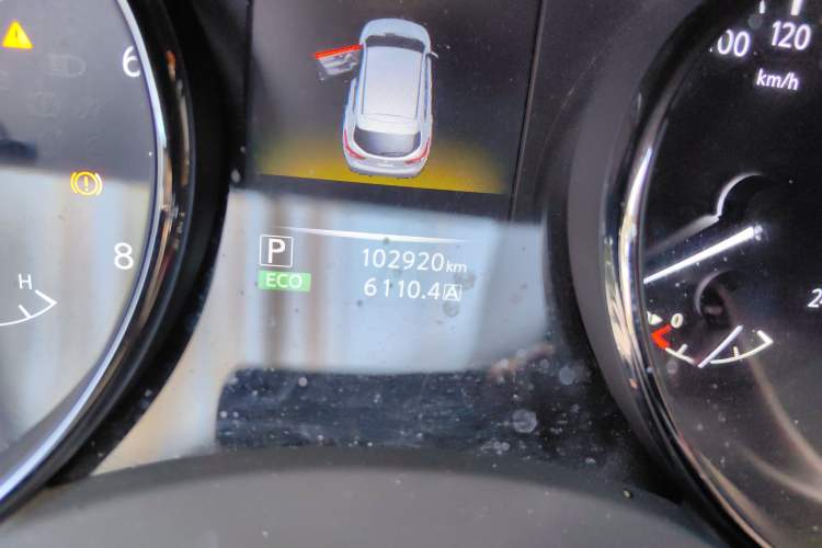 Used Nissan Qashqai 2017 2.0L CVT Luxury Edition China VI Standard Odometer Close Up