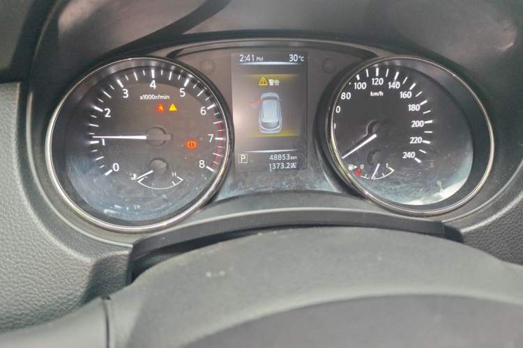 Used Nissan Qashqai 2017 2.0L CVT Luxury Edition China V Standard Odometer Close Up