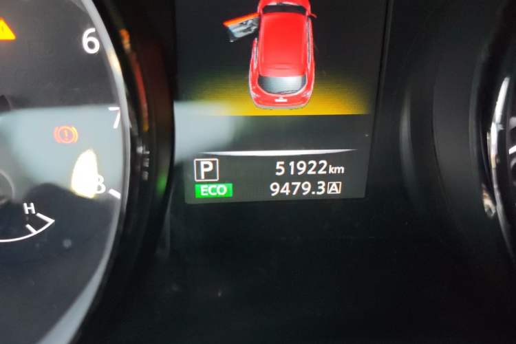 Used Nissan Qashqai 2017 2.0L CVT Smart Enjoyment Version China V Standard Odometer Close Up