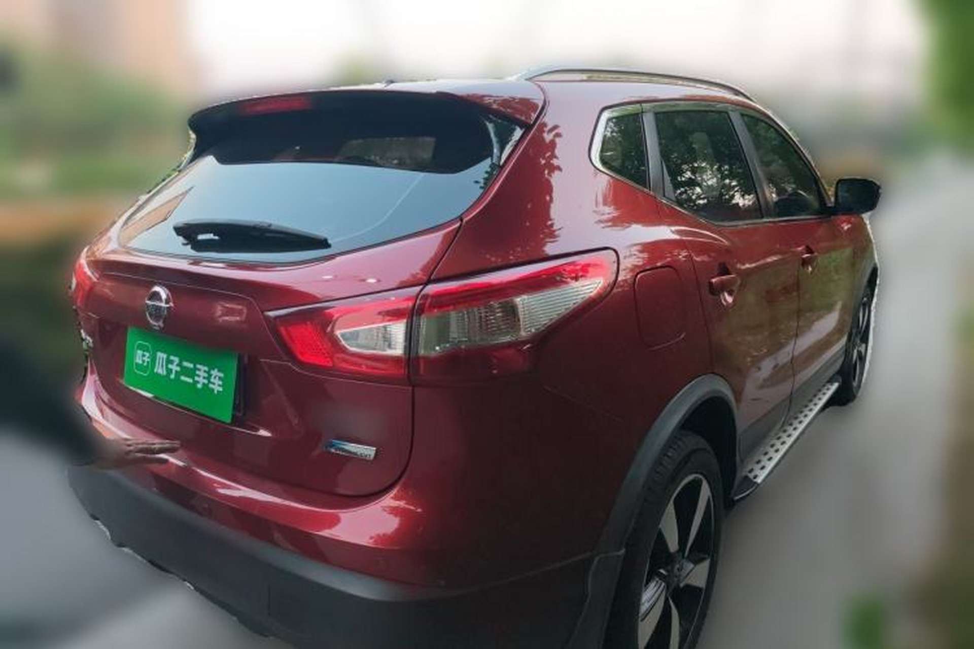 Used Nissan Qashqai 2017 2.0L CVT Smart Enjoyment Version China V Standard Rear Right 45 Deg