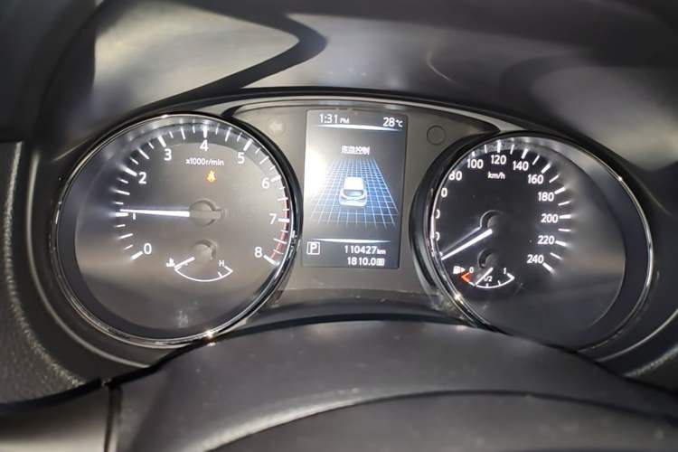 Used Nissan Qashqai 2017 2.0L CVT Smart Enjoyment Version China V Standard Instrument Cluster