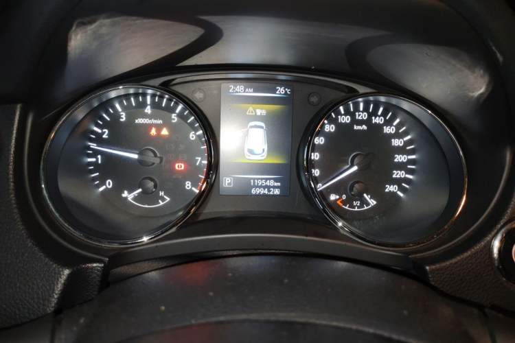 Used Nissan Qashqai 2017 2.0L CVT Luxury Edition China V Standard Instrument Cluster