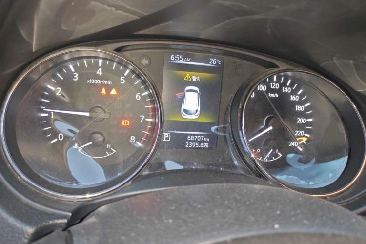Used Nissan Qashqai 2017 2.0L CVT Smart Enjoyment Version China V Standard Instrument Cluster