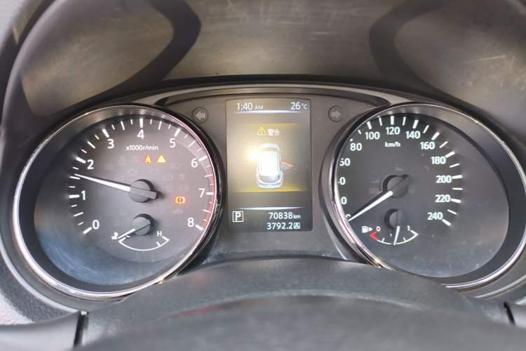 Used Nissan Qashqai 2017 2.0L CVT Luxury Edition China V Standard Instrument Cluster