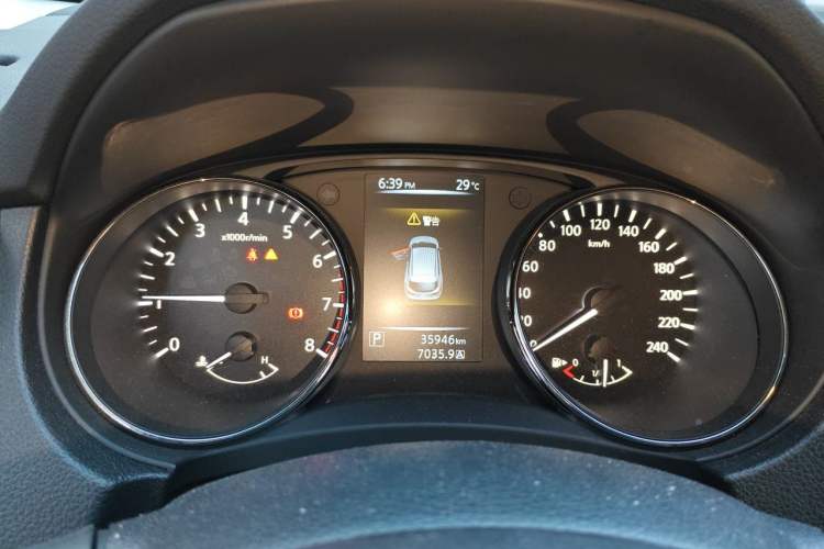 Used Nissan Qashqai 2017 2.0L CVT Smart Enjoyment Version China V Standard Instrument Cluster