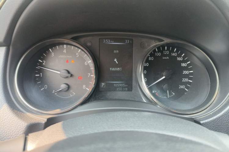 Used Nissan Qashqai 2017 2.0L CVT Smart Enjoyment Version China V Standard Instrument Cluster