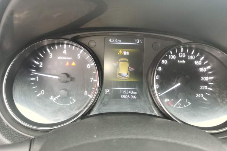 Used Nissan Qashqai 2017 2.0L CVT Luxury Edition China V Standard Instrument Cluster