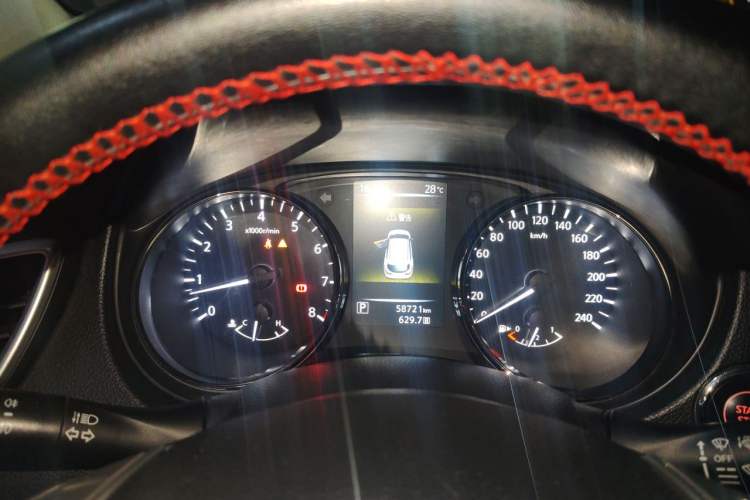 Used Nissan Qashqai 2017 2.0L CVT Luxury Edition China V Standard Instrument Cluster