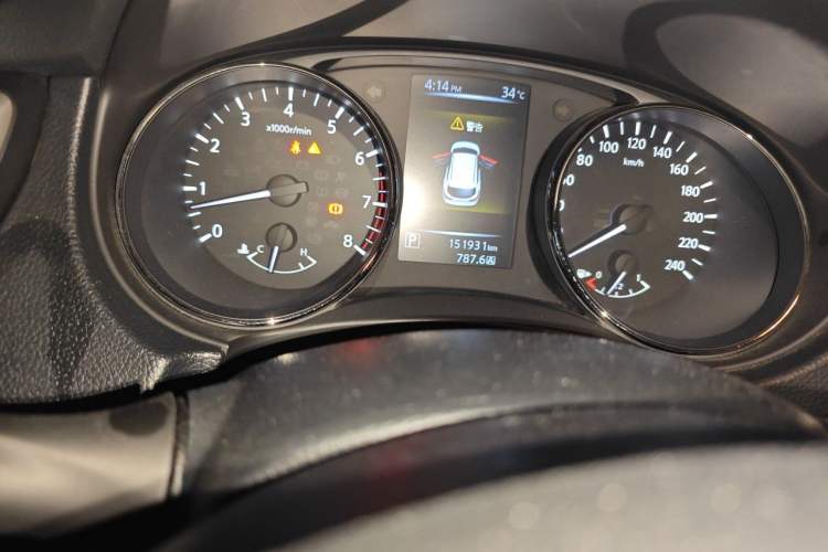 Used Nissan Qashqai 2017 2.0L CVT Luxury Edition China V Standard Instrument Cluster