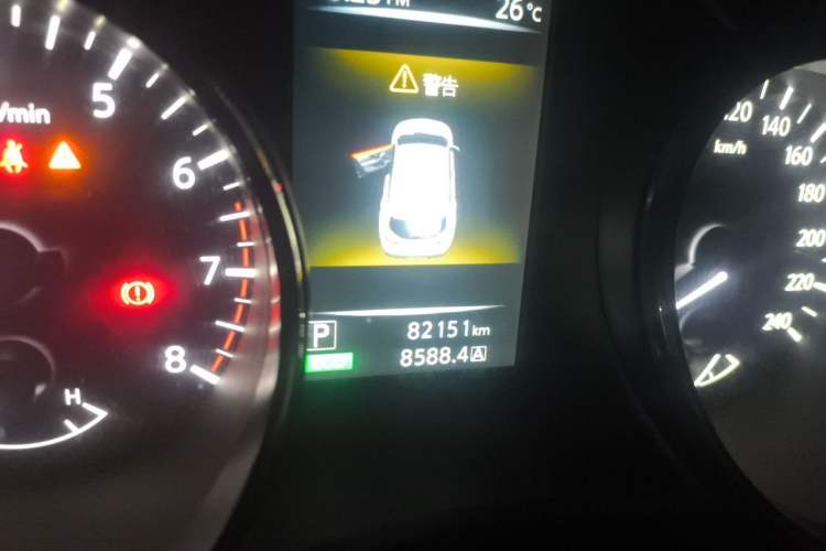 Used Nissan Qashqai 2017 2.0L CVT Elite Edition China V Standard Instrument Cluster